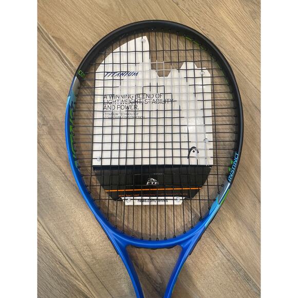 Head TI Instinct Comp Titanium Technology Tennis Racket Grip 4 1/4-2 Brand NEW - Picture 5 of 5